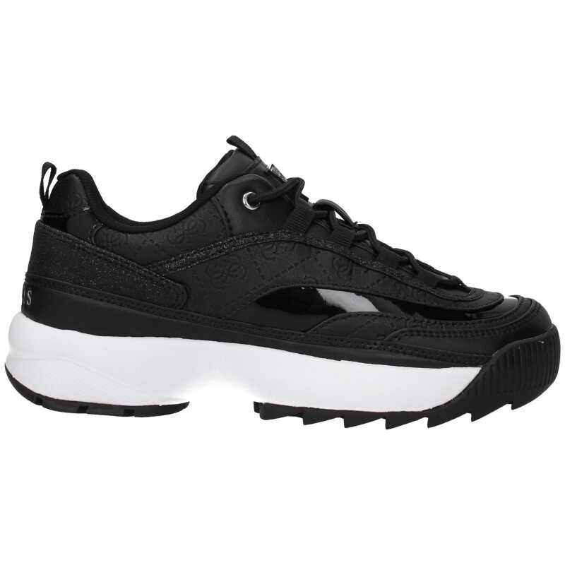 Guess Black Polyethylene Sneakers, theFeinheit