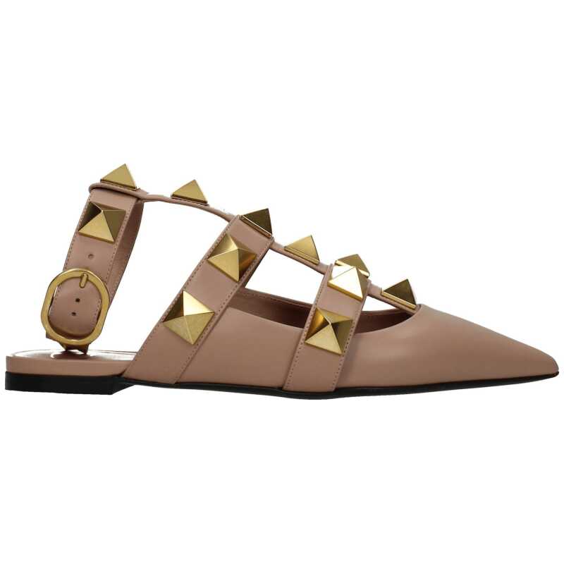 Valentino Garavani Pink Leather Sandal, theFeinheit