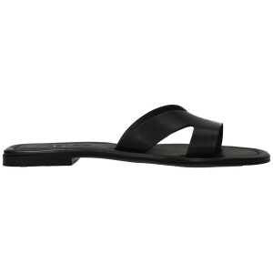 Kenzo Black Leather Slipper