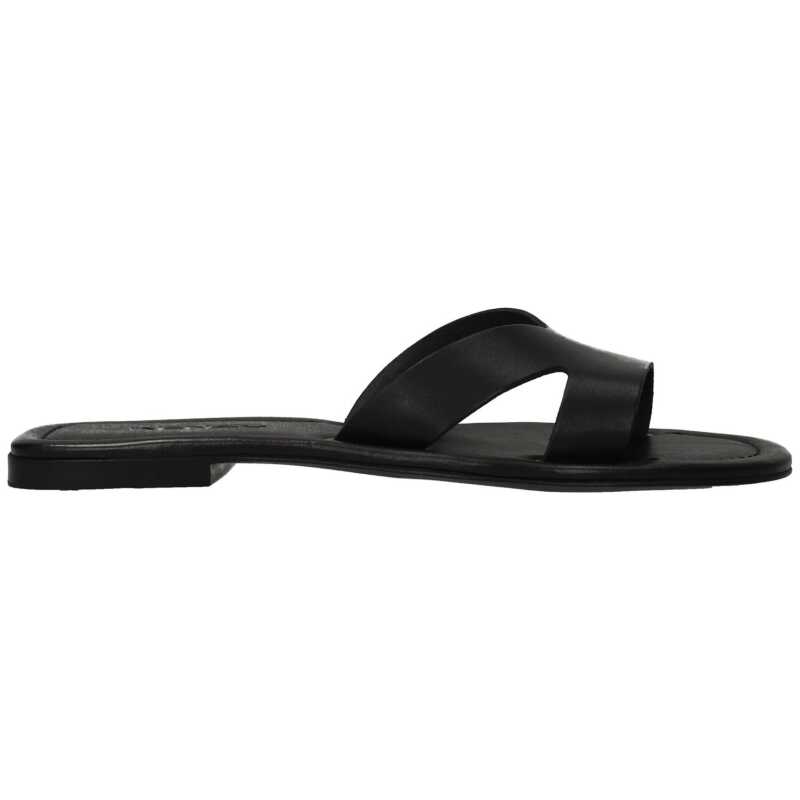Kenzo Black Leather Slipper, theFeinheit