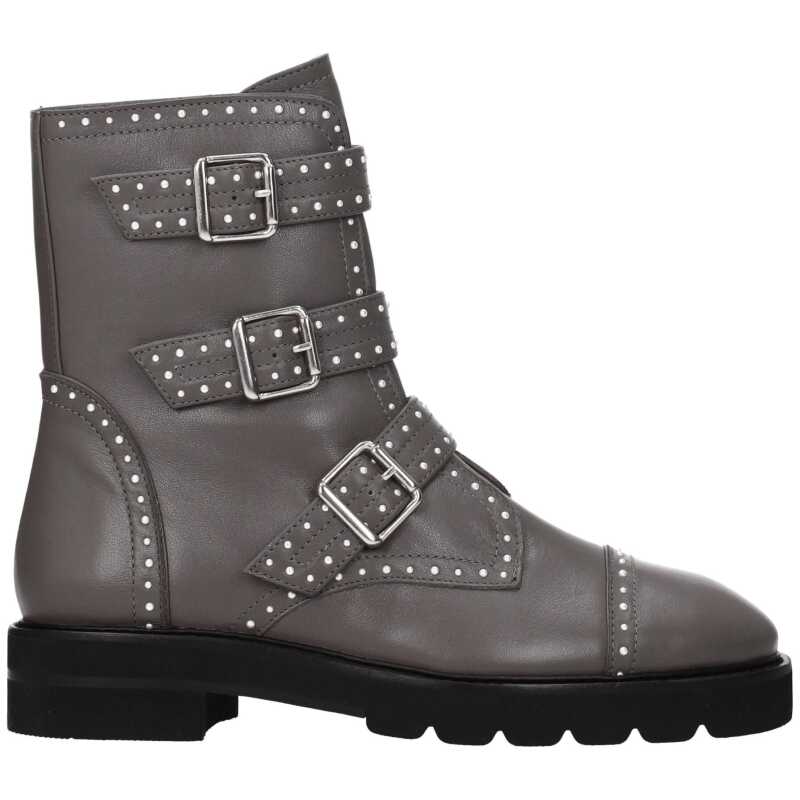 Stuart Weitzman Gray Leather Ankle, theFeinheit