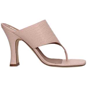 Paris Texas Pink Leather Sandal