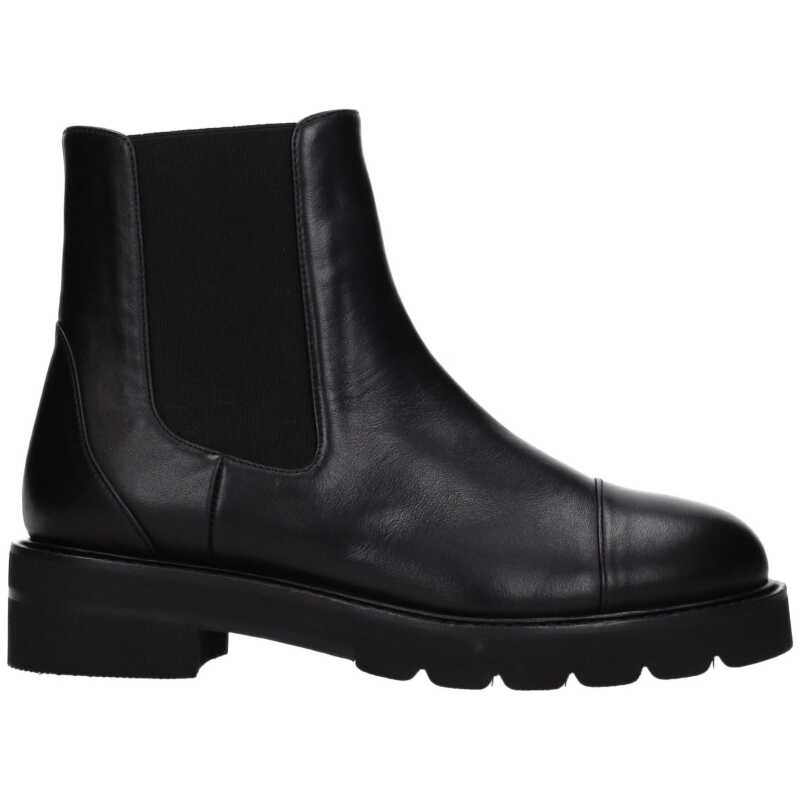 Stuart Weitzman Black Leather Ankle, theFeinheit
