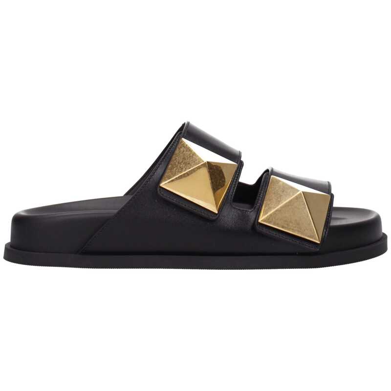 Valentino Garavani Black Leather Slipper, theFeinheit