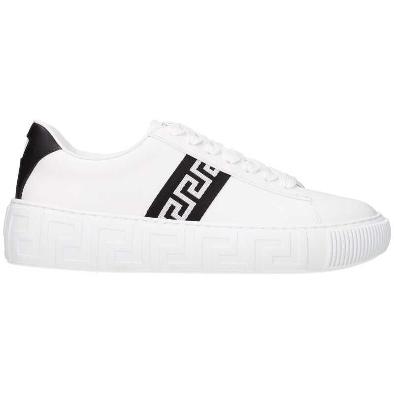 Versace White Leather Sneakers, theFeinheit