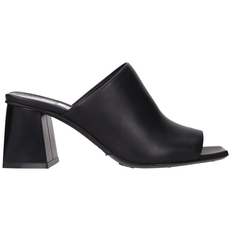 Max Mara Black Leather Sandal, theFeinheit