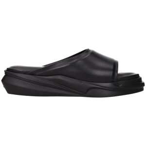 Alyx Black Leather Slipper