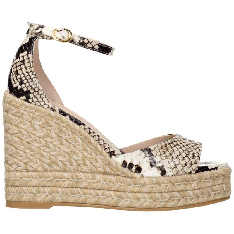 Stuart Weitzman Beige Leather Wedge, theFeinheit