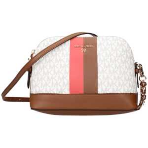 Michael Kors Beige Fabric Crossbody Bag