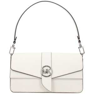 Michael Kors White Leather Handbag