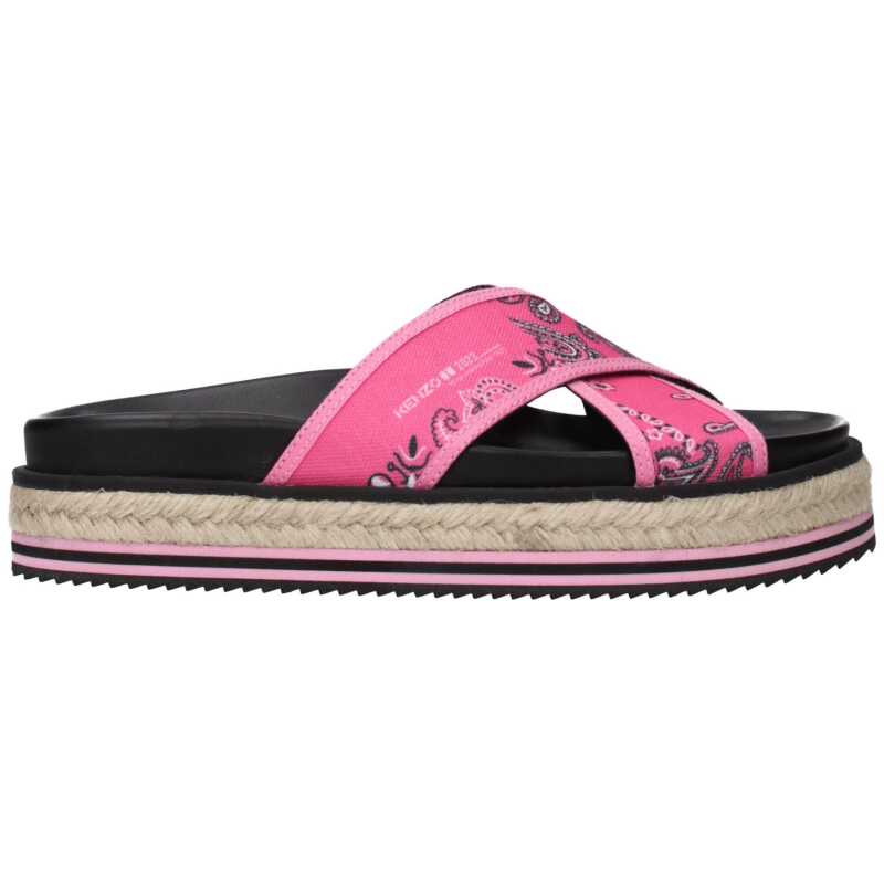 Kenzo Pink Fabric Slipper, theFeinheit