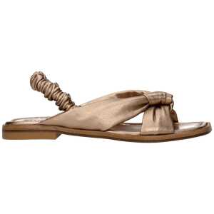 Stuart Weitzman Gold Leather Sandal