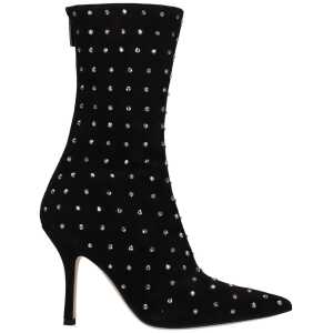 Paris Texas Black Leather Ankle
