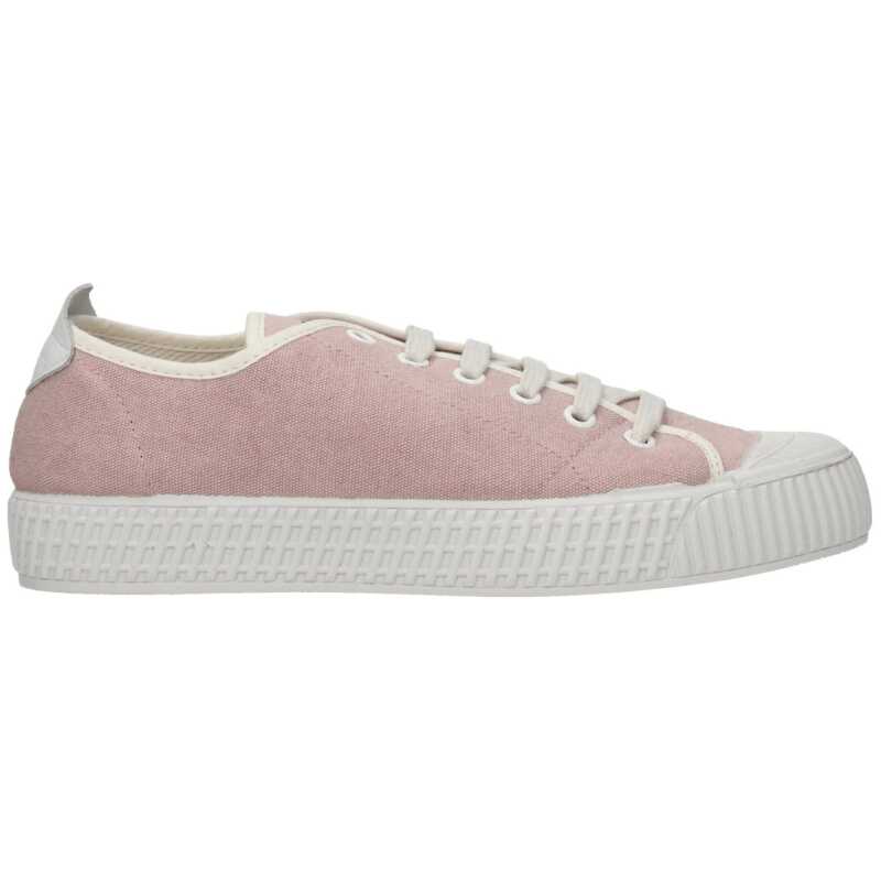 Car Shoe Pink Fabric Sneakers, theFeinheit