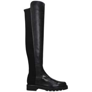 Stuart Weitzman Black Leather Boot