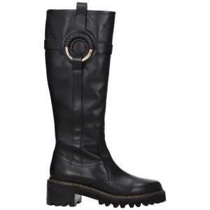 See By Chloé Black Leather Boot