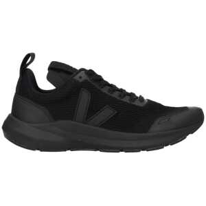 Veja Black Fabric Sneakers