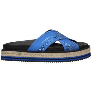 Kenzo Blue Fabric Slipper