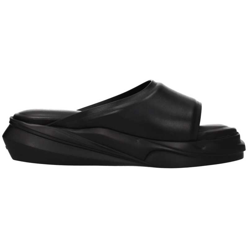 Alyx Black Leather Slipper, theFeinheit