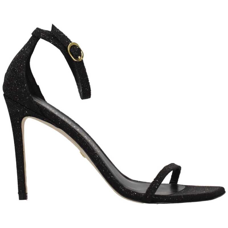 Stuart Weitzman Black Crystals Sandal, theFeinheit