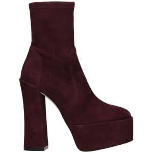 Stuart Weitzman Purple Leather Ankle