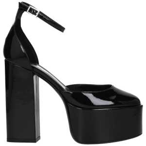 Paris Texas Black Leather Sandal