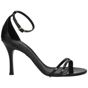 Furla Black Leather Sandal
