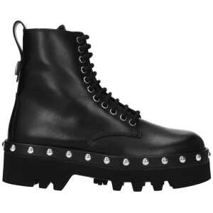 Furla Black Leather Ankle