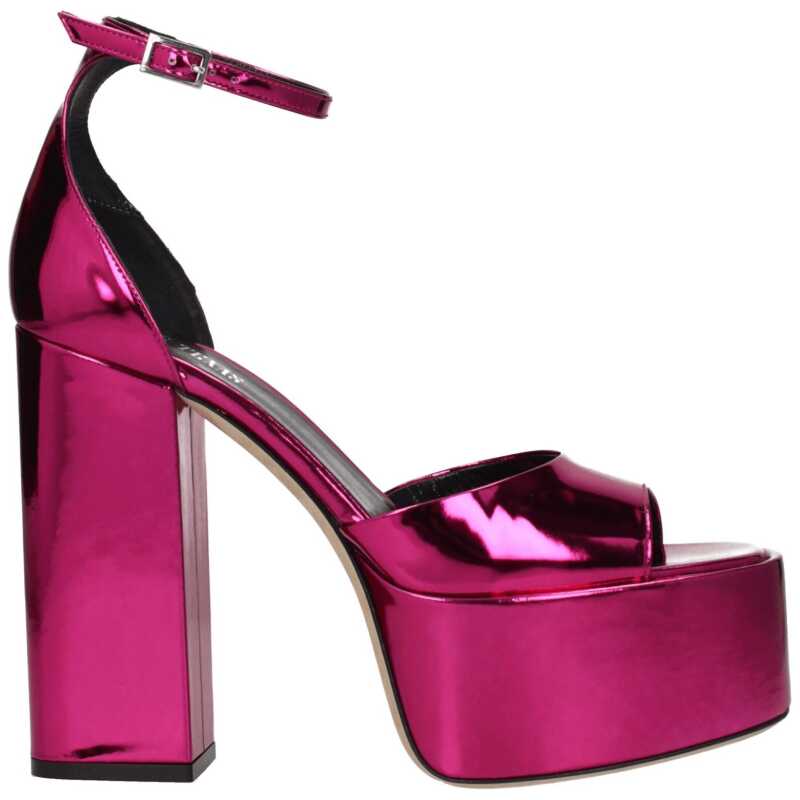 Paris Texas Pink Leather Sandal, theFeinheit