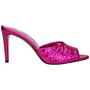 Paris Texas Pink Leather Sandal