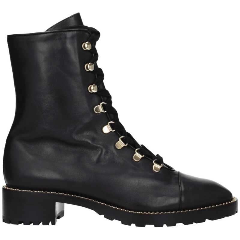 Stuart Weitzman Black Leather Ankle, theFeinheit