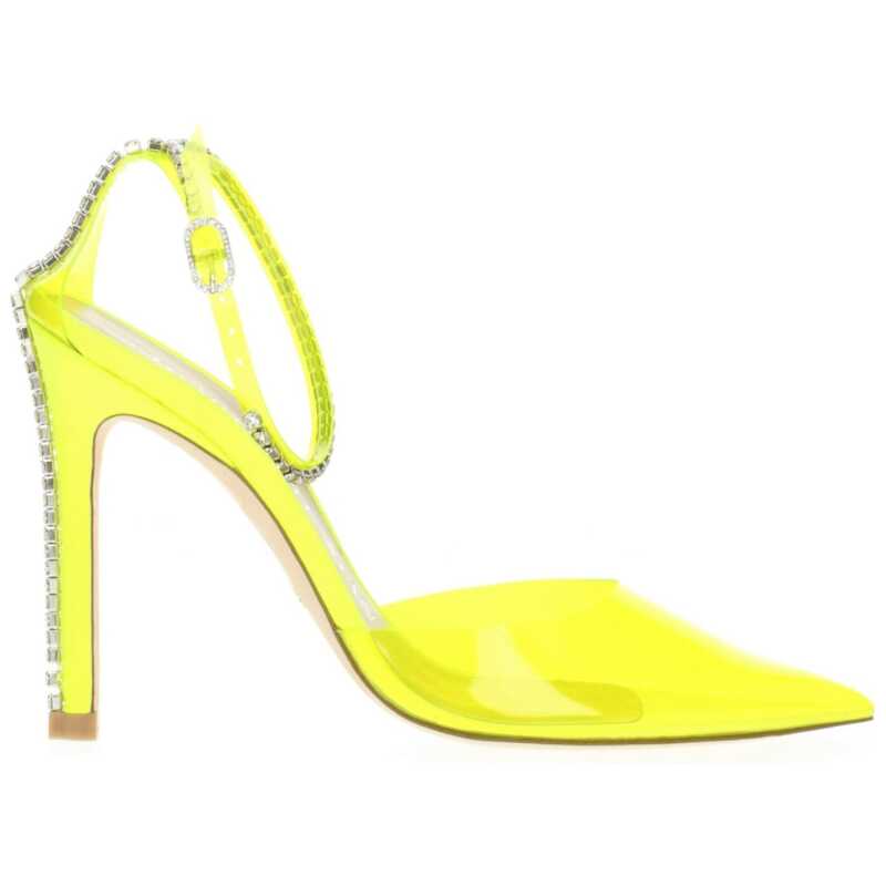 Stuart Weitzman Yellow Pvc Sandal, theFeinheit