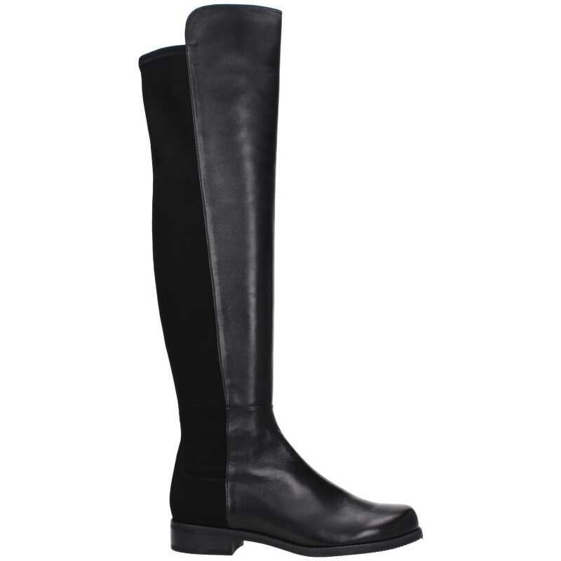 Stuart Weitzman Black Leather Boot, theFeinheit