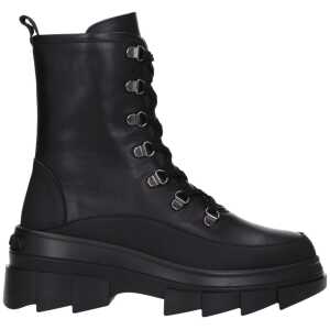 Stuart Weitzman Black Leather Ankle Boots