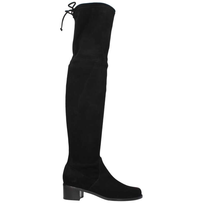 Stuart Weitzman Black Leather Boot, theFeinheit