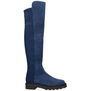 Stuart Weitzman Blue Leather Boot