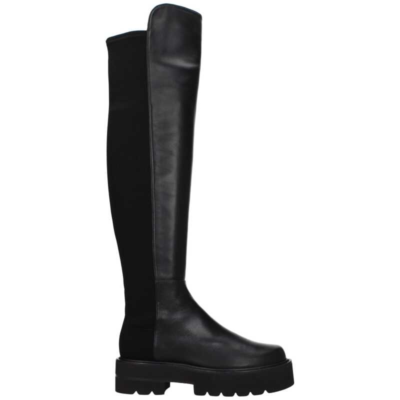 Stuart Weitzman Black Leather Boot, theFeinheit