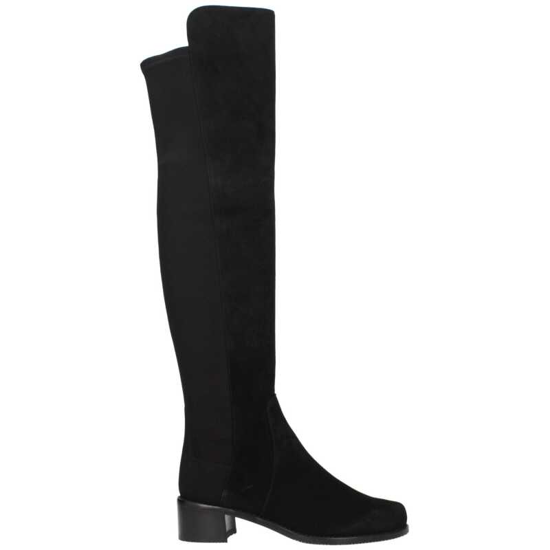 Stuart Weitzman Black Leather Boot, theFeinheit