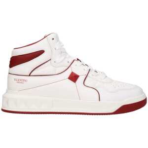 Valentino Garavani White Leather Sneakers