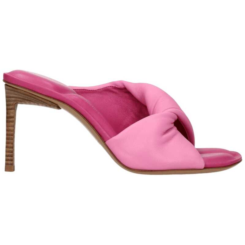 Jacquemus Pink Leather Sandal, theFeinheit