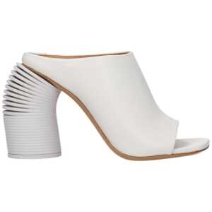 Off-White White Leather Sandal
