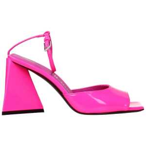 The Attico Pink Leather Sandal