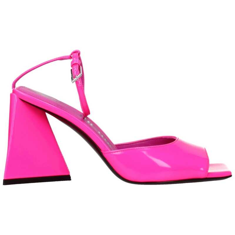 The Attico Pink Leather Sandal, theFeinheit