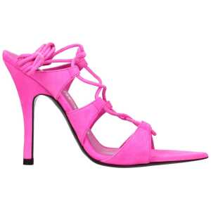 The Attico Pink Leather Sandal