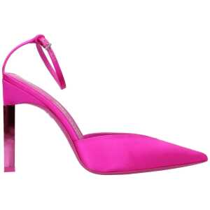 The Attico Pink Satin Sandal