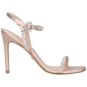 Stuart Weitzman Pink Satin Sandal