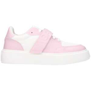 Ganni Pink Leather Sneakers