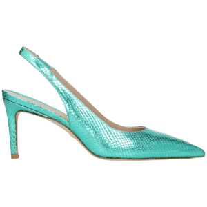 Stuart Weitzman Green Leather Sandal