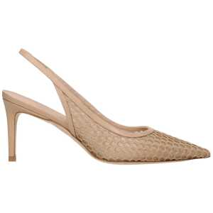 Stuart Weitzman Beige Leather Sandal