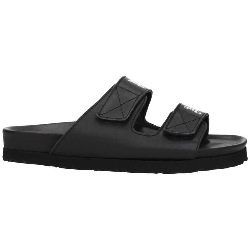 Palm Angels Black Leather Sandal, theFeinheit